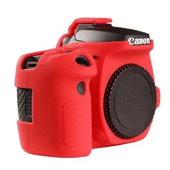 Canon 90D Kamera Padengti Silikono Kameros Apsaugos Atveju Canon EOS 90D Aukštos Klasės Litchi Tekstūros neslidus Kamera Apima