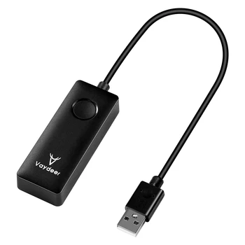 Vaydeer USB Pelės Jiggler perkraustymas,Ratai-nemokamai,su Jungikliu,Imituoti Pelės Judėjimo Kelią Kompiuterį iš Miego Įvedimas