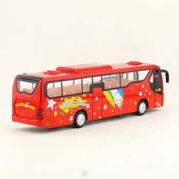 1:48 modeliavimas lydinio prabangos kelionės autobusu modelis,lieto metalo žaislai,traukti atgal, garso ir šviesos automobilių modelių,nemokamas pristatymas