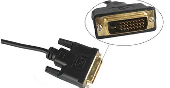 1,5 m Didelės Spartos HDMI Kabelis HDMI Male į DVI Male DVI-D 24+1 pin Adapteris Kabelio 3D1080p PC LCD DVD HDTV XBOX, PS3