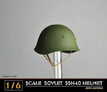 1/6 mastą antrojo pasaulinio KARO Sovietų armijos soldiermetal šalmas bžūp skrybėlę SSH40 veiksmų skaičius, priedai
