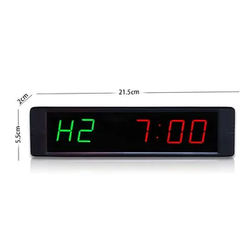 1 colio sporto įranga, sporto elektroninis laikmatis led skaitmeninis crossfit mokymo laikrodis