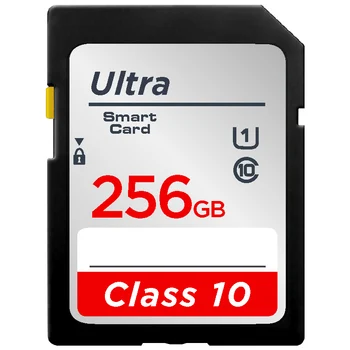10 klasė 128 GB SD TF Card 32GB 64GB 8GB 16GB Flash Atminties SD Kortele 8 16 32 64 128 GB Fotoaparatas/VNT