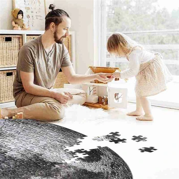1000 Vnt Mėnulis Žemės Puzzle Sunku Suaugusių Vaikų 