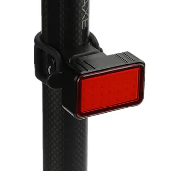 100LM Vandeniui USB Įkrovimo Protingas Indukcijos Stabdžių Dviračių užpakalinis žibintas Galinis COB+28 LED Dviračiu Naktį Jojimo šviesos