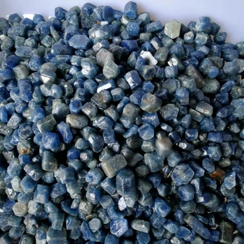 100g Natūralaus Blue Sapphire Kristalas Urmu Korundas Akmuo Grubus Reiki Pavyzdys