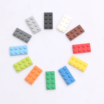 100vnt Miesto Statybos Blokus Legoed įrangos pardavimas, biuro įrangos Blokai, Plytos, 2x4 Trumpas Plytų Ankstyvasis ugdymas Švietimo Žaislai Vaikams, Vaikų Dovanų