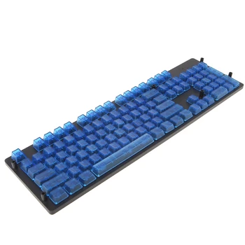 104 Klavišai Skaidrus ABS Tuščią Keycaps OEM MX Jungikliai Žaidimų Klaviatūra