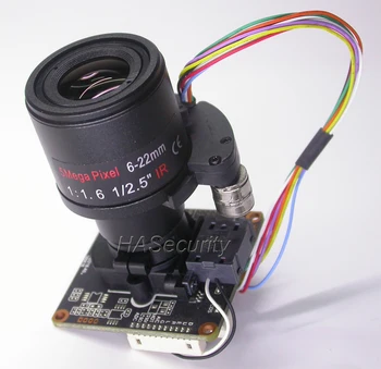 1080P HAINAUT-H Motorizuotas Zoom & auto Focus 6-22mm Objektyvas 1/2.8
