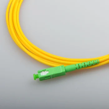 10VNT/maišas SCAPC 3M Singlemode Simplex fiber optic patch cord SC 3M 2.0 mm arba 3.0 mm FTTH šviesolaidžio jumper Kabelis nemokamas pristatymas