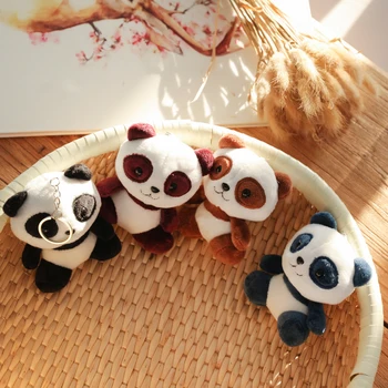 10cm Mielas Animacinių filmų Panda Pliušinis iškamša Kūdikio Žaislai Kūdikiams, Minkšti Mielas Mielas Lėlės Dovanų Pateikti Lėlės, Žaislai Vaikams, dovana