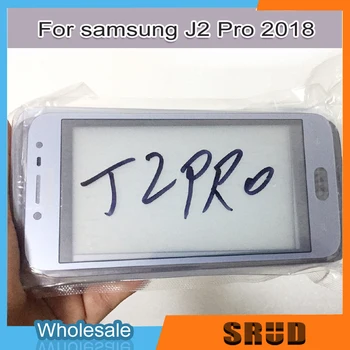 10vnt Puikus LCD Priekinės Objektyvas Samsung Galaxy J2 Pro 2018 J250 J250M J250G Grand Premjero Pro Touch Screen Stiklo Remontas