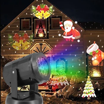 12 Modelius Kalėdų LED Lazerinius Projektorius, Šviesos Snaigės Kino Projektoriaus Šviesos Modelio Lempa, Šaliai, papuošalai Kalėdų Žiburiai