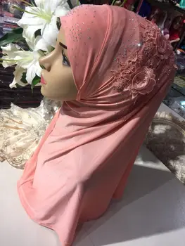 (12 vnt/daug) ramadanas naujo dizaino traukti į musulmonišką hidžabą islamo šalikas asorti spalvų SYF251