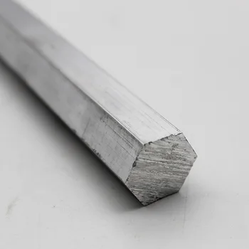 12x300mm Aliuminio Hex Strypas/Bar 6061