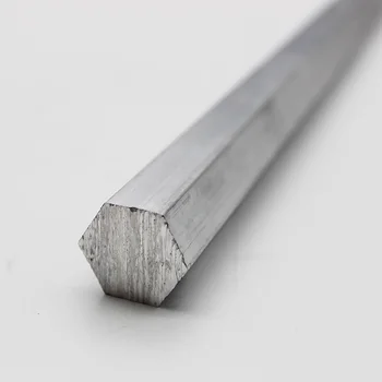 12x300mm Aliuminio Hex Strypas/Bar 6061