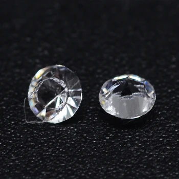 1440pcs Diamond Briaunotas Dervos Cabochons Cirkonio Mišrios Spalvos 3x2mm, 