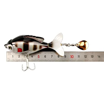 17g 9.5 cm Minkštas Spinner Lure Žvejybos Masalas Wobblers China Šaukštas Dirbtinių Easy Shiner Minkštas Jaukus Popper Žvejyba, Upėtakių Žvejyba