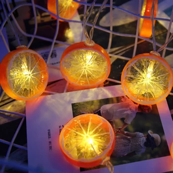 1M/2M LED Eilutė, Šviesos, Naujumo Citrinų Atostogų Šviesos Gardern Šalies Miegamojo Dekoratyviniais Pasakų Lauko Kalėdų Šviesos JQ