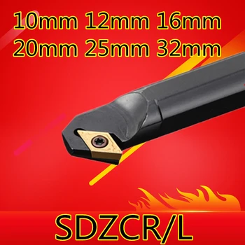 1PCS S10K-SDZCR07 S12M-SDZCR07 S16Q-SDZCR07 S16Q-SDZCR11 S20R-SDZCR11 S25S-SDZCR11 S32T-SDZCR11 10mm-32mm CNC Tekinimo įrankis