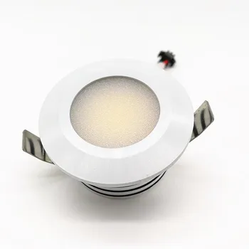 1pcs LED Mini Vietoje šviesos COB Įleidžiamas lempos Mini Pritemdomi Šviestuvai 110V, 220V LED Kabinetas šviesos Žibintai vitrina Ekranas