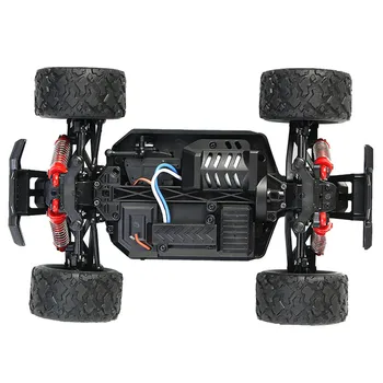 2 Baterijos Versija, HS 18301/18302 1/18 2.4 G 4WD Big Foot Proporcingas Kontroliuoti RC Automobilių Off-Road Transporto priemonė RTR Žaislai