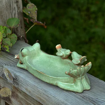 2019 Sodo stilius varlių mėsa vazonas keramikos amatai dėl paukščių lesyklėlę office vaisių dėklas namų puošybai vestuvių