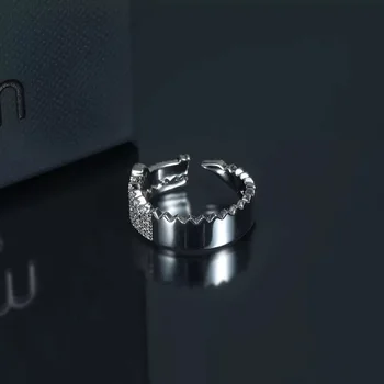2019 naujo dizaino Marokas kristalų krokodilas dizaino pakabukas žiedai prabangos prekės originalios apvalūs žiedai mergina, moteris