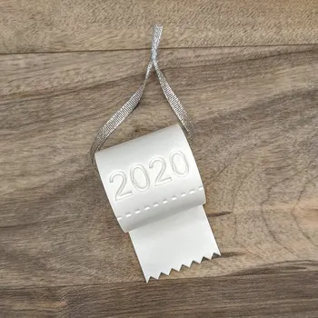 2020 Kalėdų Tualetinio Popieriaus Krizės Ornamentas 
