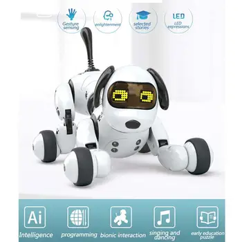 2020 M., Naujas Nuotolinio Valdymo Robotas Šuo Protingas Belaidžio Šokių Robotas Šuo Mini Šunelis Interaktyvi Lėlė Geriausia Gimtadienio Dovana Kūdikiui