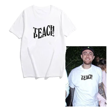 2020 Mokyti Taikos Marškinėliai Mac Miller Unisex marškinėliai Juokinga Socialinio Teisingumo Marškinėliai piliečių Teisių Protestuoti Tees Tumblr Viršūnės