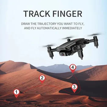 2020 NAUJAS P2 Mini Drone 4k WIFI HD 1080P RC Drone Aukštis Išlaikyti Vaizdo Nustatymo Plataus kampo Kamera Sekite Mane Quadcopter žaislai