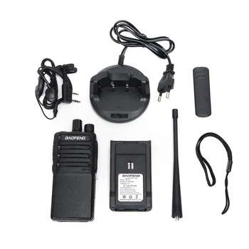 2020 Naujų geriausias radijo bf-888 plius walkie talkies baofeng BF-C5 uhf nešiojamą radijo stotele 5w du būdu radijo gido sistema