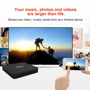 2020 TX9s Android TV Box Amlogic S912 2GB, 8GB Smart tv Box 4K 60fps TVBox 2.4 G Wifi 1000M 