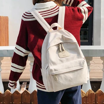 2020 m. Naujas stiliaus kuprinė ponios kuprinė kieta spalva ponios pečių maišą mados mokyklos maišelis tinka campus kuprine