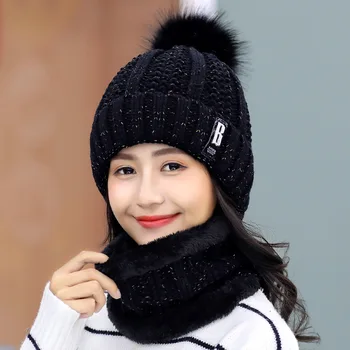 2020 m. Žiemos megzti Beanies Skrybėlės Moterims Stora Šilta Kepuraitė Skullies Skrybėlę Moterų mezgimo Raštą, variklio Dangtis, Kepuraitė Kepurės Lauko Jojimo Rinkiniai