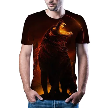2020 naujas vyrų tigras T-shirt spausdinti vasaros gyvūnų gamtos T-shirt brand T-shirt didelis dydis mados trumpas rankovės shirtXXS 6XL