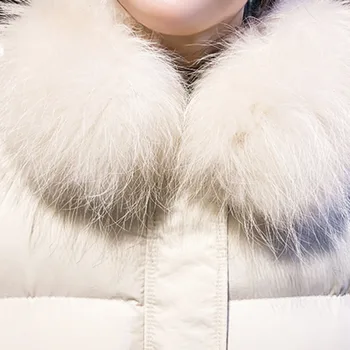 2021 Žiemą, Rudenį korėjos Kailio Striukė Femme Ins Medvilnės-paminkštintas Drabužius Šiltas vientisos Spalvos ilgomis Rankovėmis Naujų Drabužių, Kailio