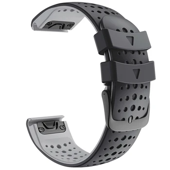 22MM Silikono Quickfit Watchband Dirželis Garmin Fenix 6 6 Pro Žiūrėti Easyfit Riešo Juosta, Diržu, Fenix 5 5Plus 935 945 Žiūrėti