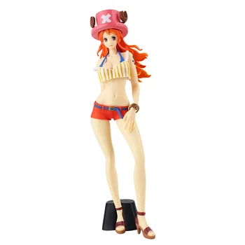 22cm Anime One Piece Nami Chopper Drabužius, Seksuali Mergina, Statulėlės, PVC Veiksmų Skaičius, Žaislai, Lėlės Dovana