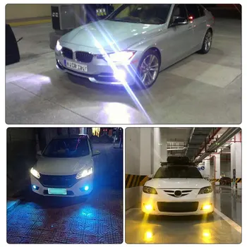 2vnt H7 LED Lempa, Automobilis Rūko Žibintai LED LED Lemputes Hyundai Genesis 