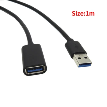 2vnt Profesinės Patvarus USB3.0 Duomenų Sinchronizavimo Jungtis Vyrų Ir Moterų Ilgiklis Didelės Spartos Bedeguonį Varį Stabili
