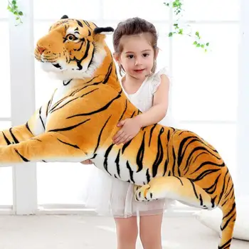 30-40 cm Gyvas Tigras, Leopardas Pliušiniai Žaislai, Minkšti Laukinių Gyvūnų Modeliavimas White Tiger Lėlės Vaikams, Vaikų Gimtadienio Dovanos