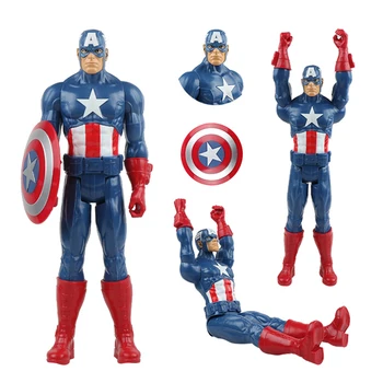 30cm Marvel Keršytojas Endšpilis Thanos žmogus-Voras, Kapitonas Amerika, Geležinis Žmogus Veiksmų Skaičius, Kolekcines, Modelis Žaislas, Lėlė už Vaikas, Vaikai