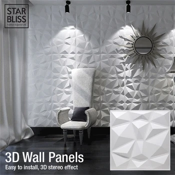 30x30cm 3D trimatis siena lipdukas dekoratyvinis kambarį tapetai, freskos vandeniui 3D sienų lipdukas, vonios kambarys, virtuvė,