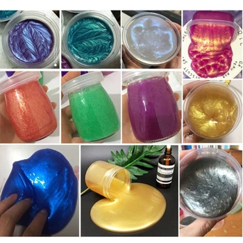 32 Spalvų Kosmetikos Klasės Perlamutro Gamtos Žėručio Mineralinių Miltelių Epoksidinės Dervos Dažų Perlų Pigmentų Lašas Laivybos