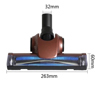 32mm /35mm vidinis dia Efektyvus valymo šepetys grindų šepetys dulkių siurblio šepetį 