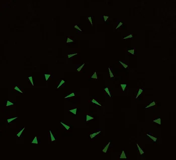 33.5 MM dial žiūrėti veidą Žalios šviesos žiūrėti Tinka priedai automatinė Miyota 8215,8205,821 A,mingzhu 2813,3804 judėjimas