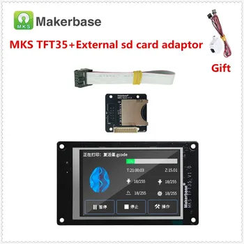 3d spausdintuvas ekranas ekranas MKS TFT35 jutiklinis ekranas spalvinga displayer + MKS Slot2 SD card reader TEVO Tarantula Pro mašinos