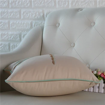 45x45cm Sielovados stiliaus dragonfly, siuvinėta pagalvėlė padengti prabangus medvilnės užvalkalas sofa-dekoratyvinis juosmens pagalvę padengti atlošas